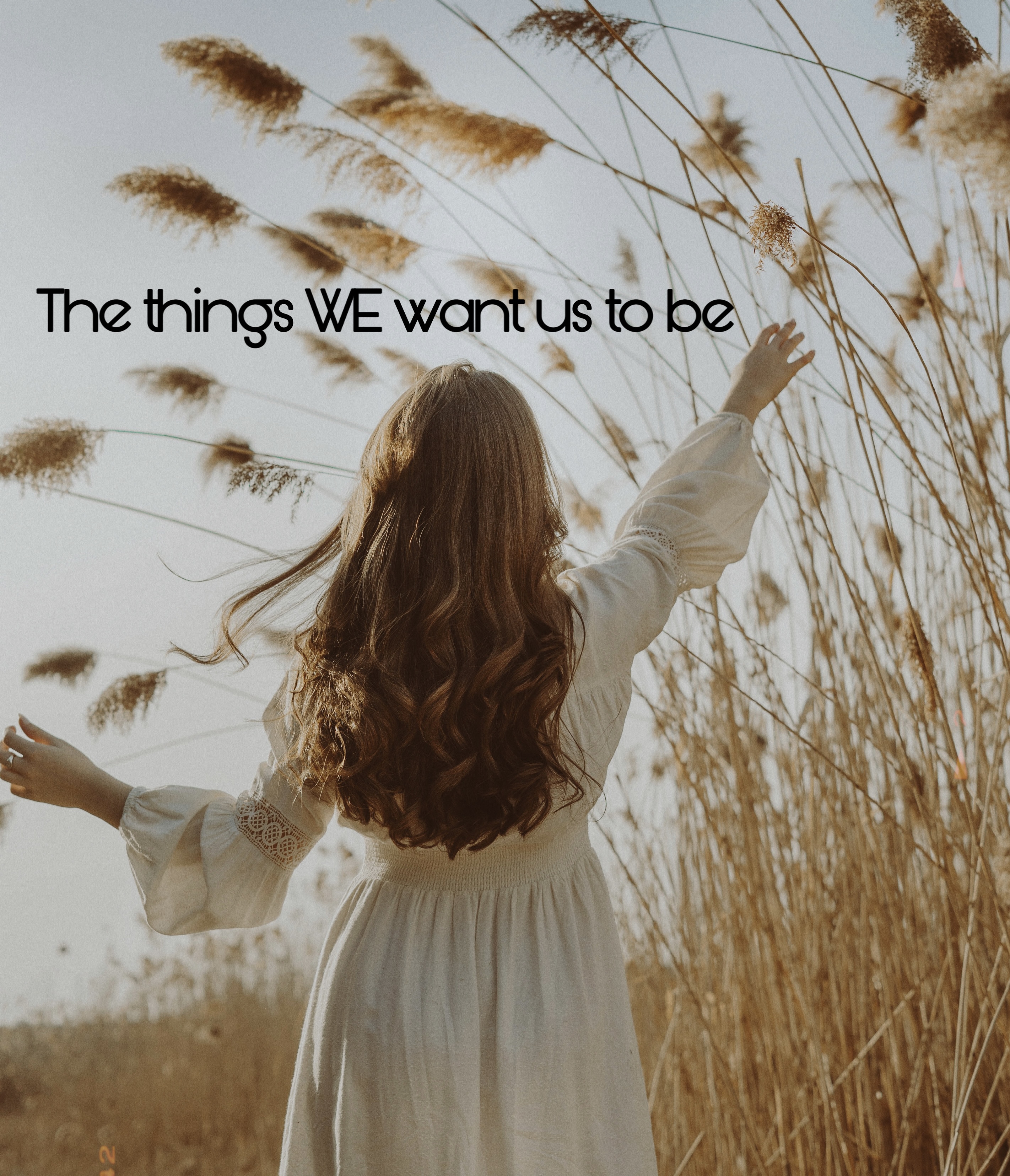 The things WE want us to be